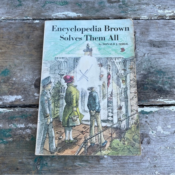 Encyclopedia brown solves them all Paperback book 1968 - Picture 1 of 4